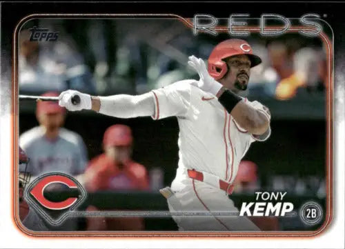 2024 Topps Update US251 Tony Kemp baseball card featuring original gloss finish