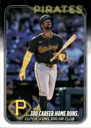 2024 Topps Update US254 Andrew McCutchen baseball card with original gloss finish