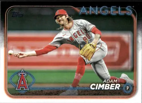 2024 Topps Update US282 Adam Cimber Baseball Card with Original Gloss Finish