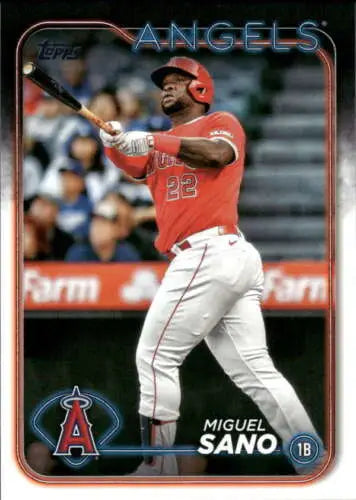 2024 Topps Update #US292 Miguel Sano baseball card featuring original gloss finish