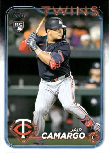 Baseball card of US314 Jair Camargo from 2024 Topps Update rookie collection