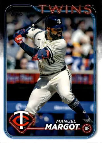 2024 Topps Update US81 Manuel Margot baseball card with original gloss finish