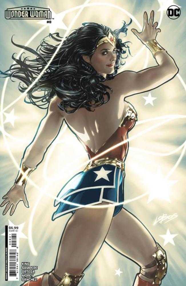 Wonder Woman #8 Cover C by Pablo Villalobos on premium card stock for trading cards