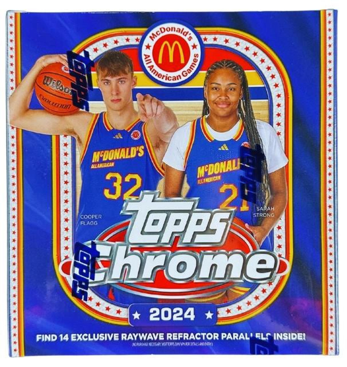 2024 Topps Chrome McDonald's All American Basketball Monster Box (COOPER FLAGG!)