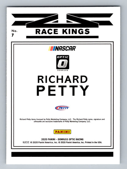 2020 Donruss Optic #7 Richard Petty Race Kings