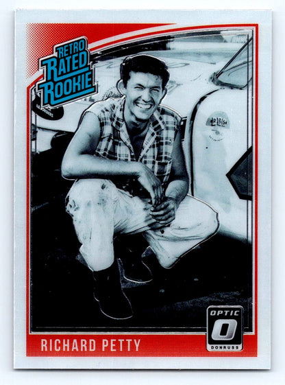 2019 Donruss Optic #6 Richard Petty Retro Rated Rookie