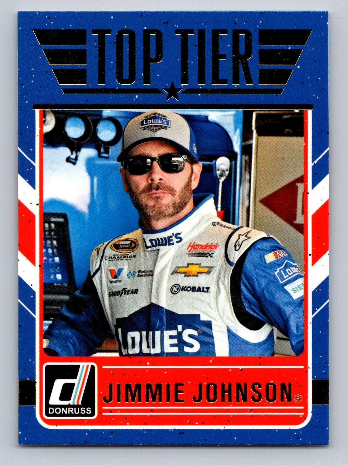 2017 Donruss #TT6 Jimmie Johnson Top Tier