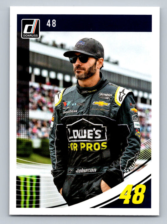 2019 Donruss #48 Jimmie Johnson Name Variation