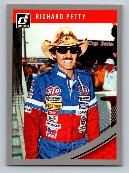 2019 Donruss #34 Richard Petty Gray Parallel