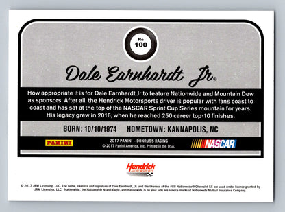 2017 Donruss #100 Dale Earnhardt Jr