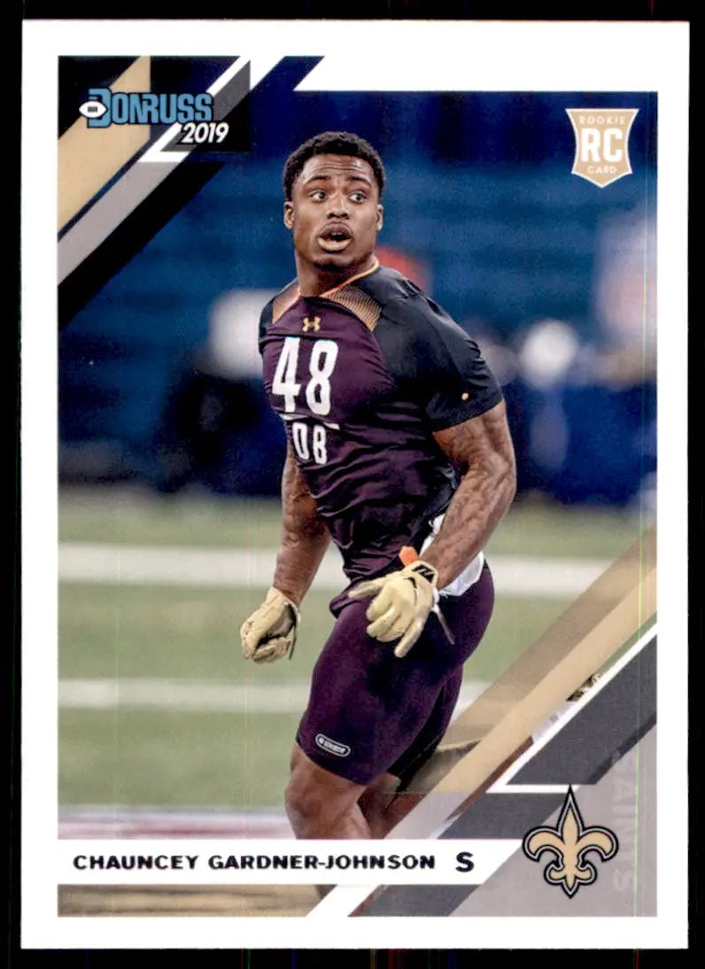 2019 Donruss Chauncey Gardner-Johnson Rookie New Orleans Saints #287