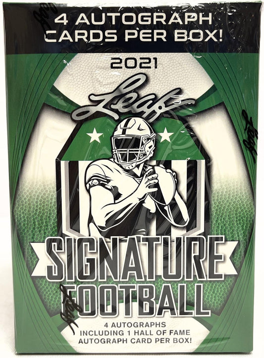 2021 Leaf Signature Football Blaster Box | Columbia Sports Cards & More.