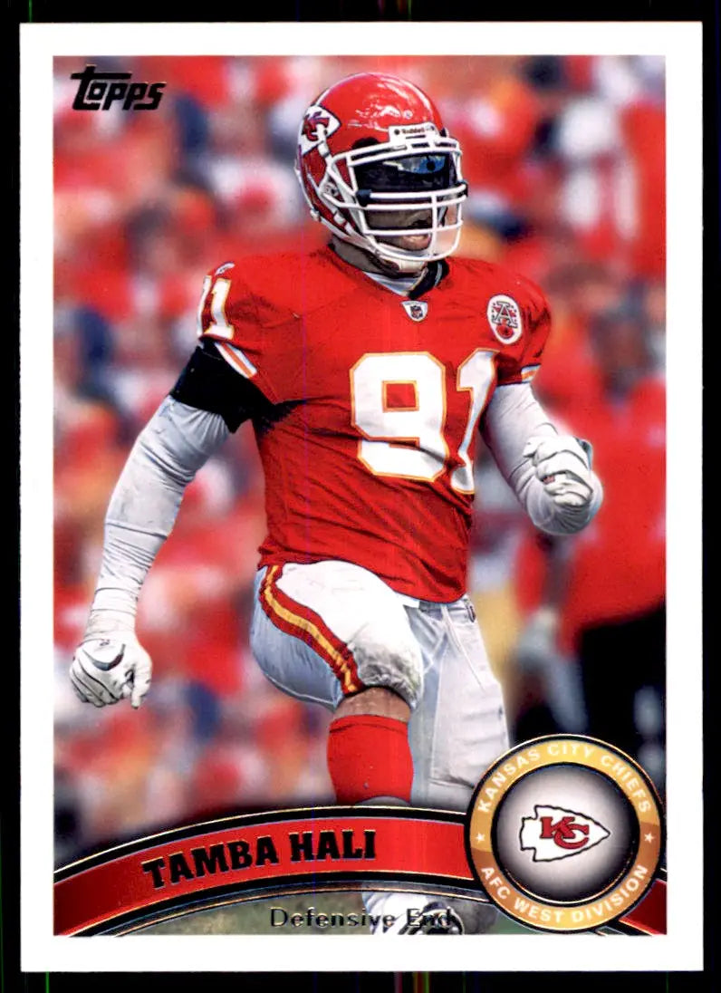 2011 Topps Tamba Hali Kansas City Chiefs #293