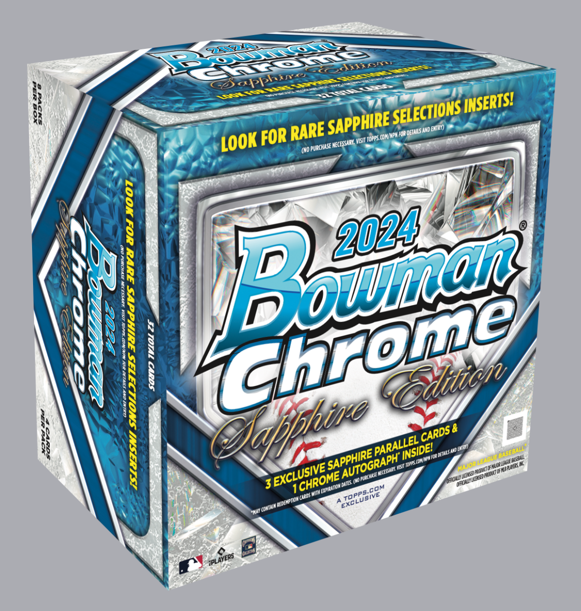 2024 Bowman Chrome Baseball Sapphire Edition - Hobby Box - Sports Card Hobby Boxes