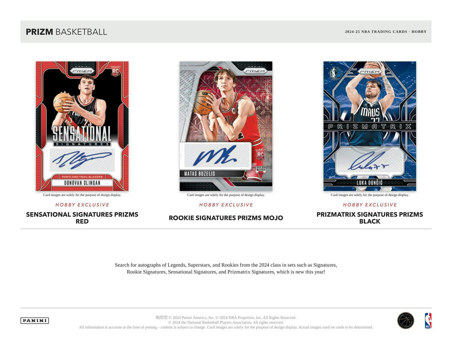 2024-25 Panini Prizm Basketball Hobby Box