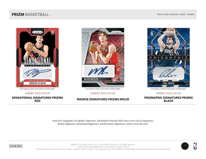 2024-25 Panini Prizm Basketball Hobby Box