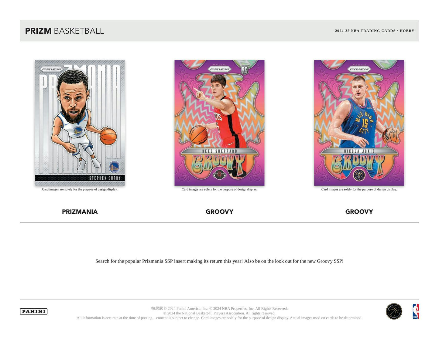 2024-25 Panini Prizm Basketball Hobby Box