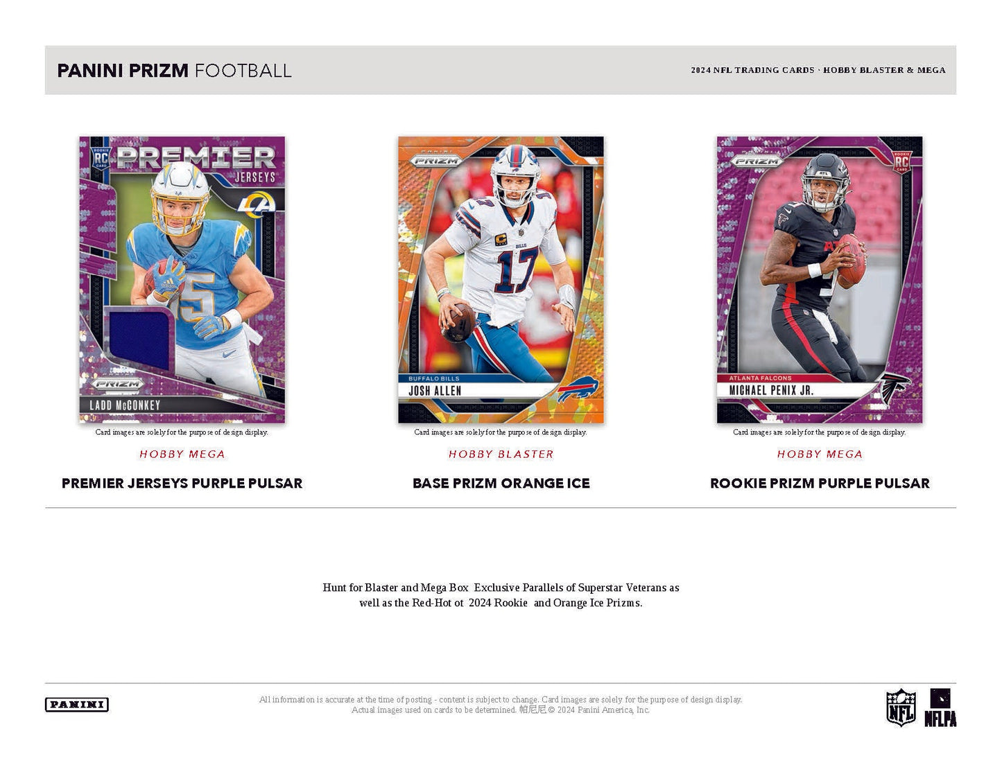 2024 Panini Prizm NFL Football Blaster Box