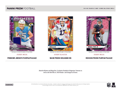 2024 Panini Prizm NFL Football Blaster Box