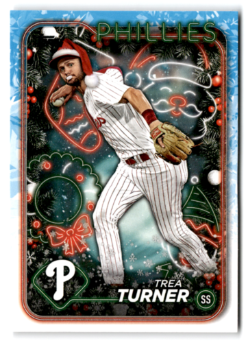 2024 Topps Holiday Image Variation #H43 Trea Turner NM-MT Phillies ID:75061