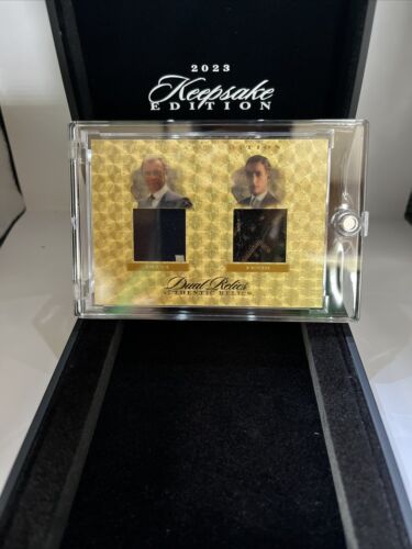 2023 Keepsake Edoardo Fendi Guccio Gucci 1/1 GOLD Dual Relic