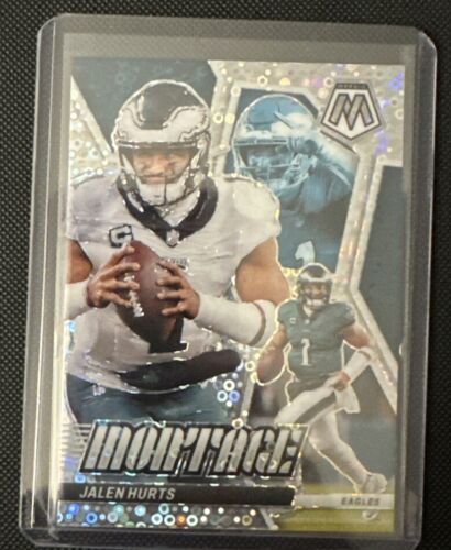 2024 Mosaic JALEN HURTS Montage Silver Disco Insert No Huddle #M-5 Eagles