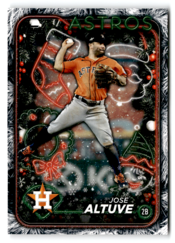 2024 Topps Holiday Holiday Tree #H8 Jose Altuve NM-MT Astros ID:75210