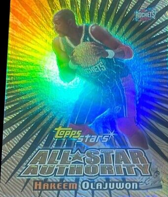 2000 Topps Stars All-Star Authority#ASA4 Hakeem Olajuwon