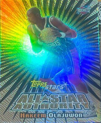 2000 Topps Stars All-Star Authority#ASA4 Hakeem Olajuwon