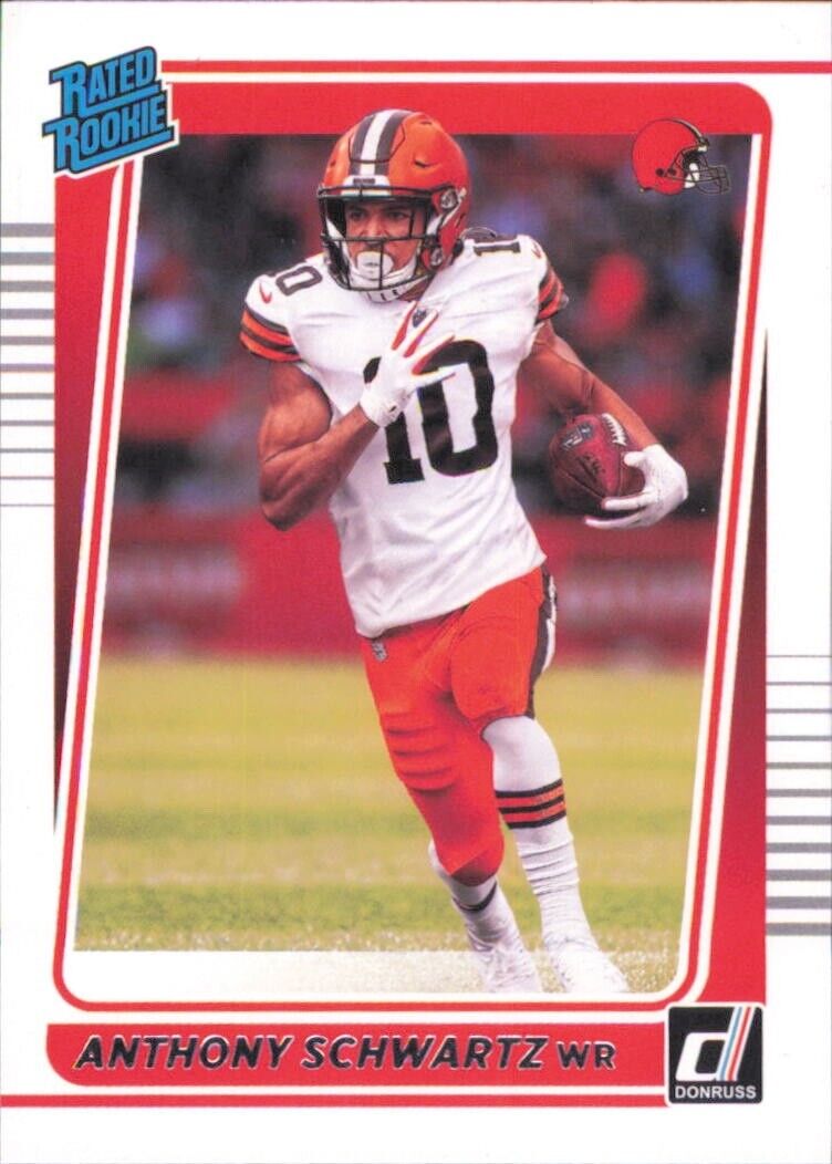 2021 Panini Donruss Rated Rookie #282 Anthony Schwartz Cleveland Browns Football