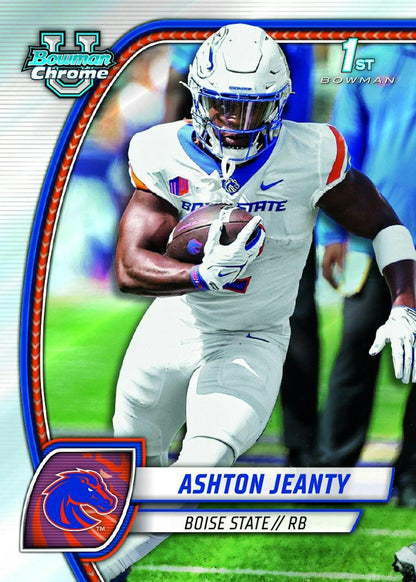 2024 Bowman University Chrome Football Sapphire Edition Hobby Box