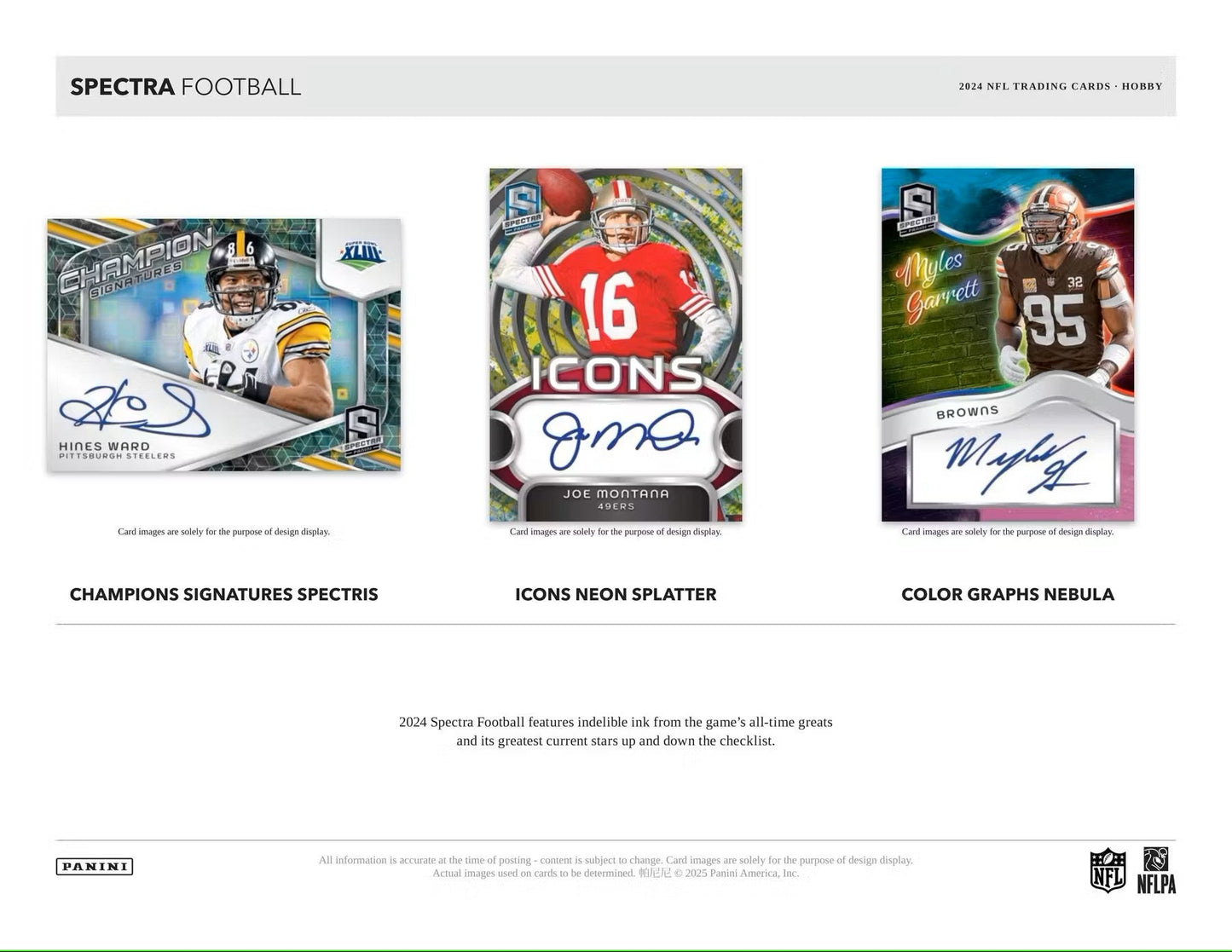 2024 Panini Spectra Football Hobby Box