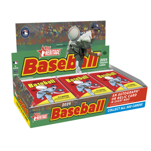 2024 Topps Heritage Baseball Hobby Box