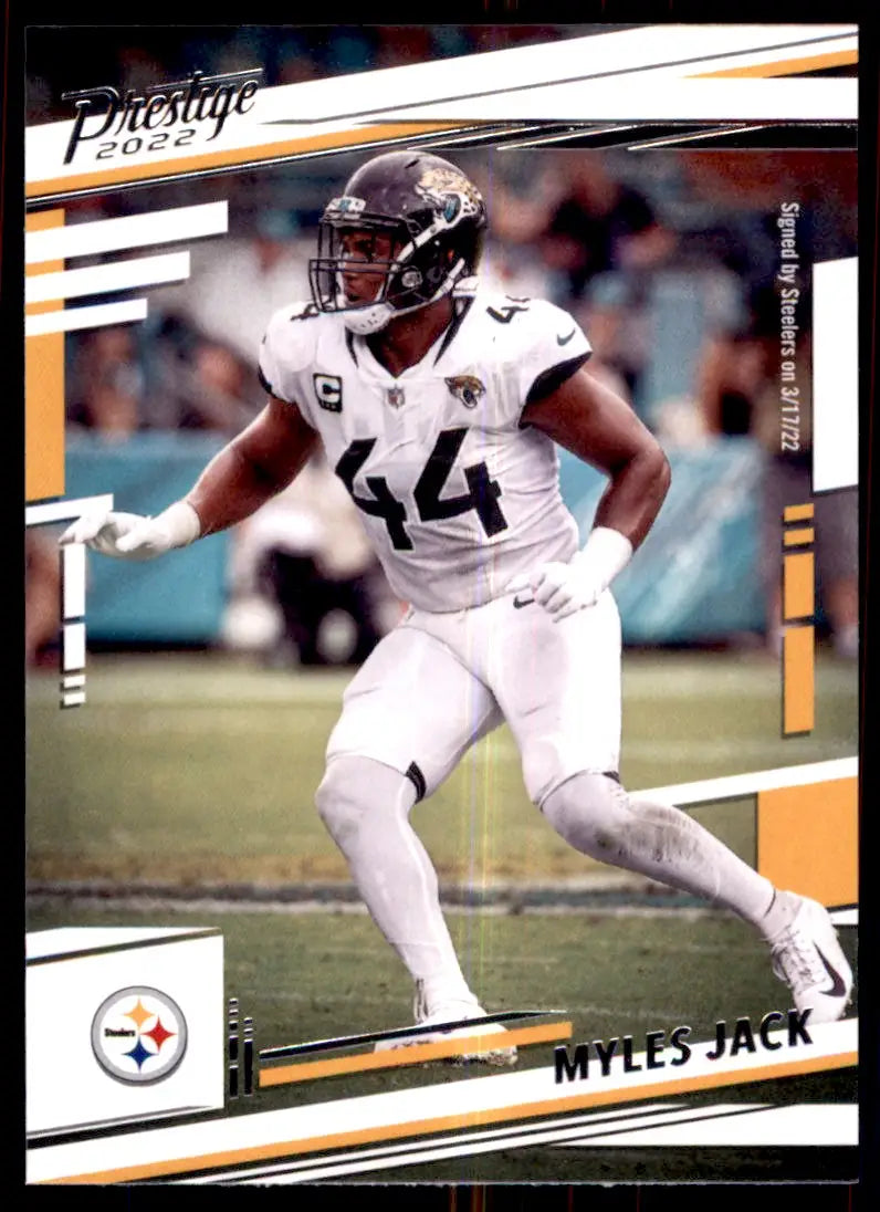 2022 Panini Prestige Myles Jack Pittsburgh Steelers #138