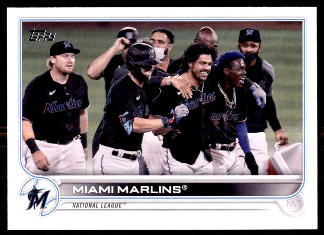 2022 Topps Miami Marlins Miami Marlins #326