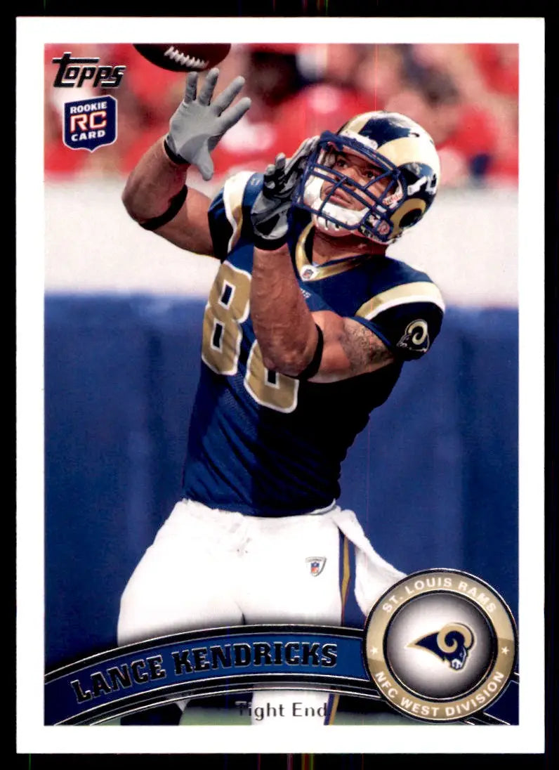 2011 Topps Lance Kendricks Rookie St. Louis Rams #421