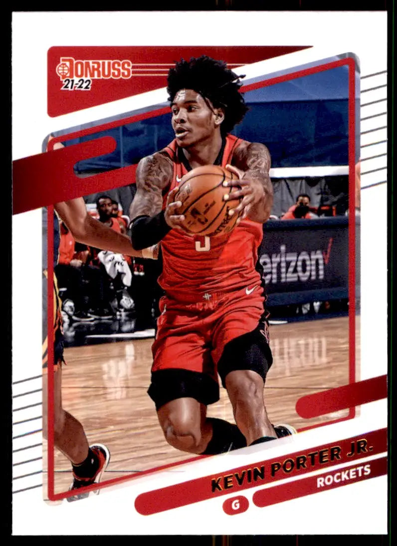 2021-22 Panini Donruss Kevin Porter Jr. Houston Rockets #191