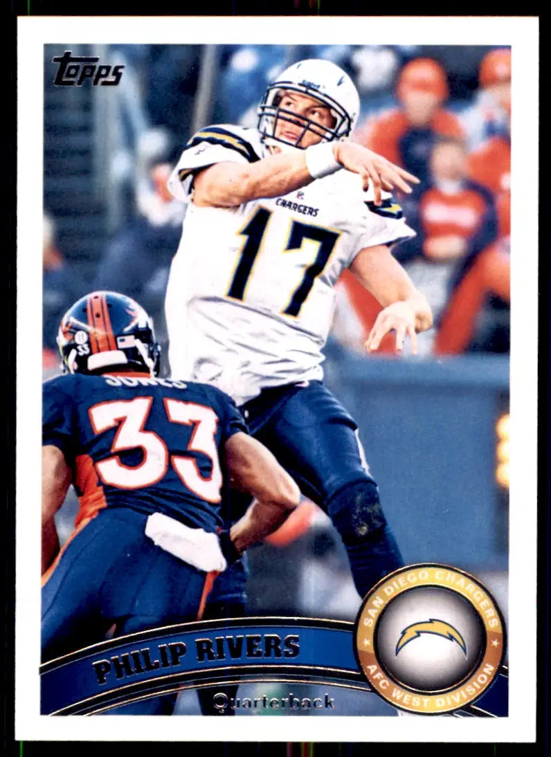 2011 Topps Philip Rivers San Diego Chargers #270