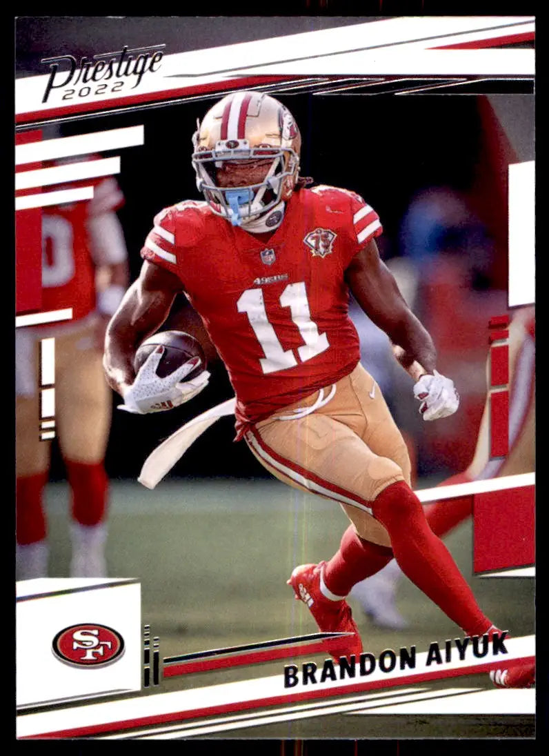 2022 Panini Prestige Brandon Aiyuk San Francisco 49ers #267