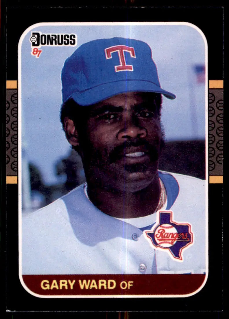 1987 Donruss Gary Ward Texas Rangers #427