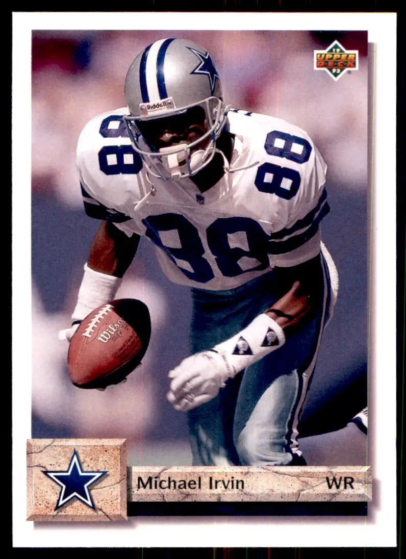 1992 Upper Deck Michael Irvin Dallas Cowboys #345