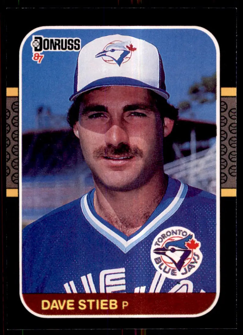 1987 Donruss Dave Stieb Toronto Blue Jays #195