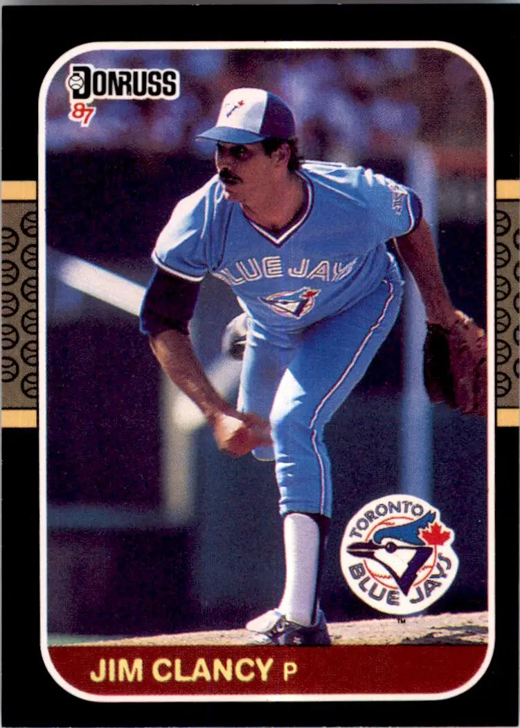 1987 Donruss Jim Clancy Toronto Blue Jays #639