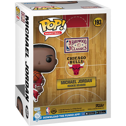 Michael Jordan Rookie Season Funko Pop Vinyl Figure #193 in Chicago Bulls red uniform