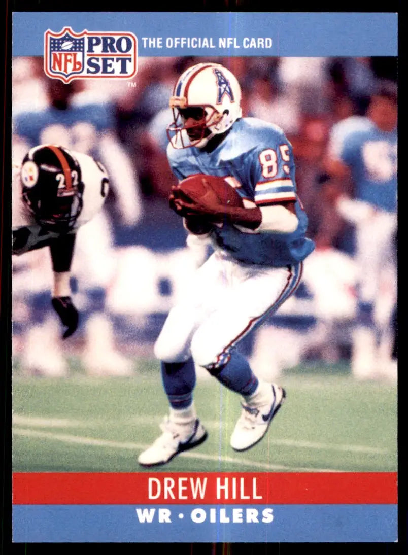 1990 Pro Set Drew Hill Houston Oilers #122