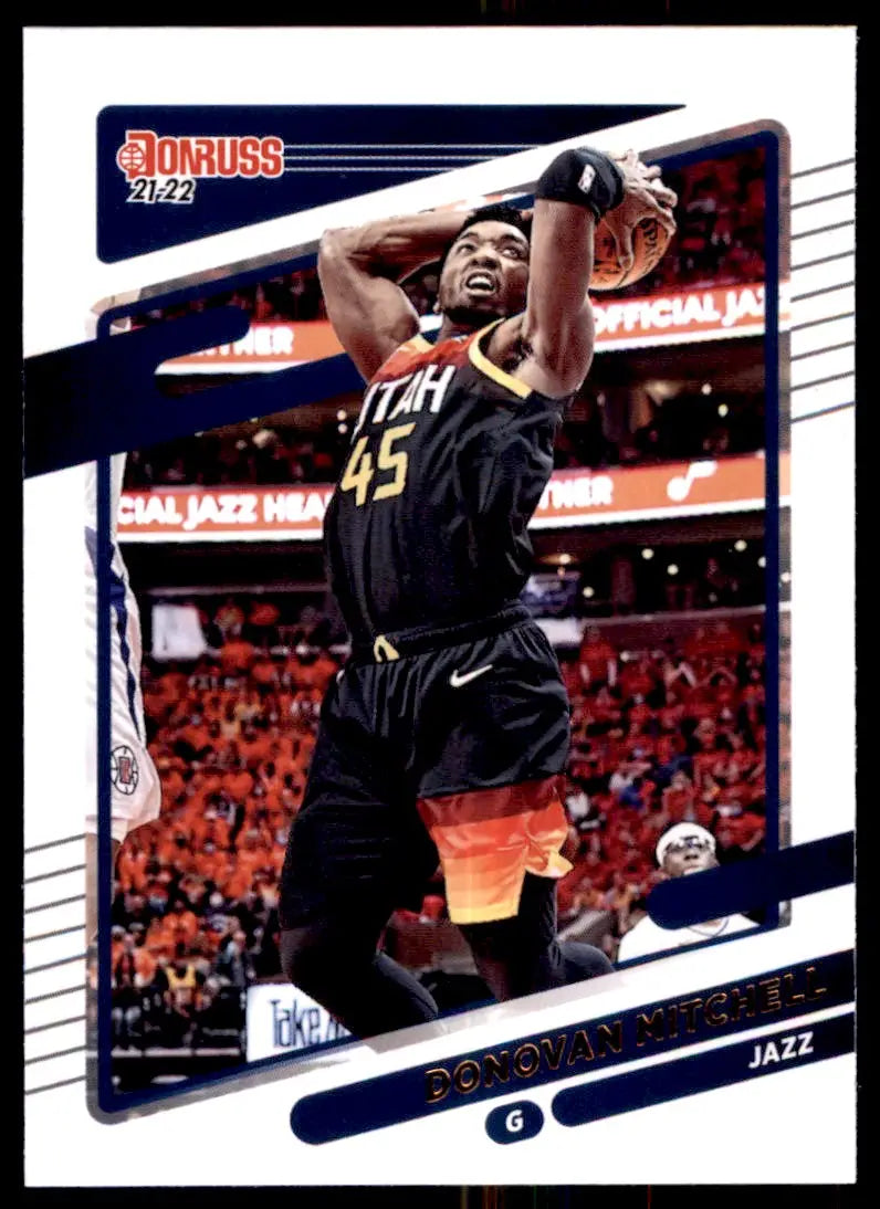 2021-22 Panini Donruss Donovan Mitchell Utah Jazz #159