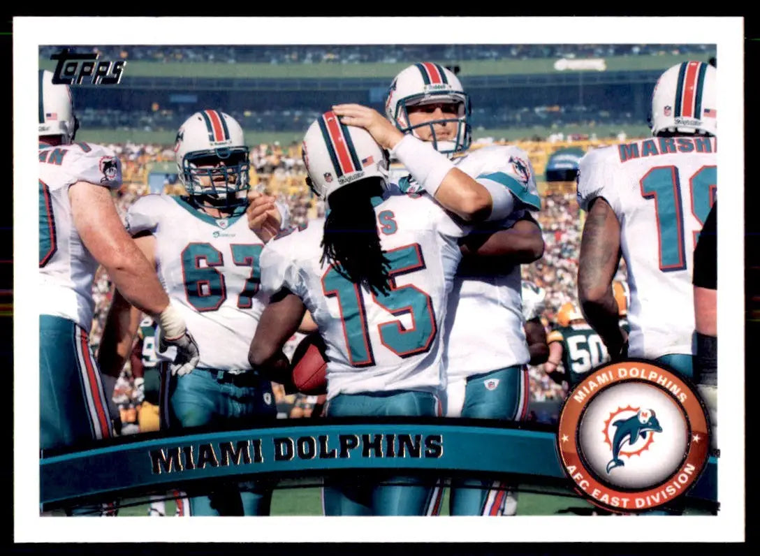 2011 Topps Miami Dolphins Team Miami Dolphins #226