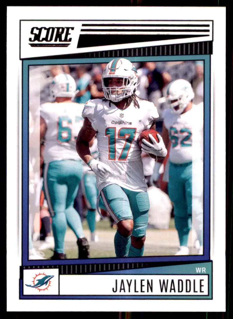 2022 Score Jaylen Waddle Miami Dolphins #272