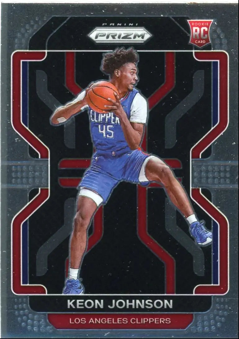 2021-22 Panini Prizm Keon Johnson Rookie Los Angeles Clippers #326