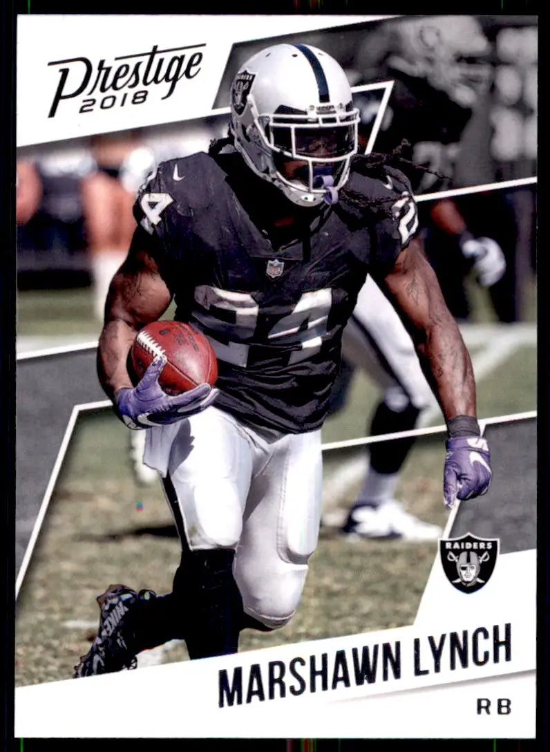 2018 Panini Prestige Marshawn Lynch Oakland Raiders #80